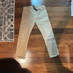 Diesel Beige Joggjeans Waist 30 Length 28